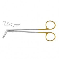 TC DeBakey Vascular Scissor Angled 25° Stainless Steel, 23 cm - 9"
